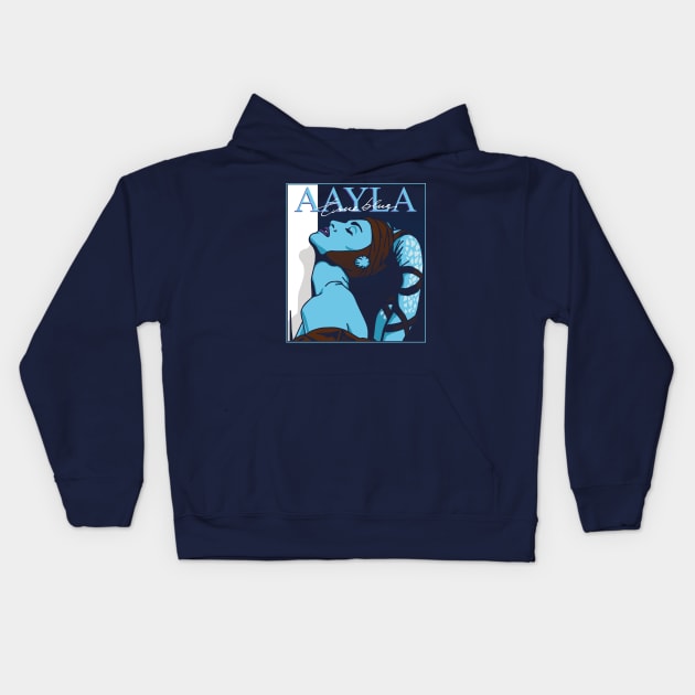 True Blue Kids Hoodie by TrulyMadlyGeekly